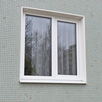 Пластиковое окно для кухни, Варницкий проект, 1300&times;1400 мм