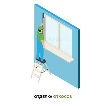 Отделка оконных откосов
